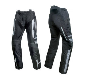 Pantalon de motard en cuir véritable pour hommes Pantalon de motard pour moto en cuir de couleur noire Pantalon de course en cuir pour moto de course - Product Image 1