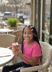 Clip a forma di farfalla Qai Qai (6) - Rosa Giallo Viola QQGBHB - Product Image 3