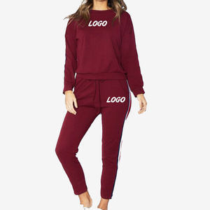 Ensemble de survêtements pour femmes à prix abordable Ensemble deux-pièces complet Survêtements de sport à vendre Vente en gros Survêtements pour femmes - Product Image 1