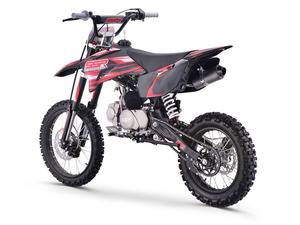 SSR Motorsports SR125TR-BW <b>50cc</b> Kids Sport <b>Bike</b> Off-Road Racing Dirt Motocross Brushless <b>Motor</b> Air-Cooled Steel for Adults - Product Image 3