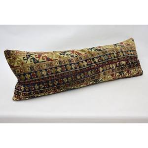 Multicolor Bohemian Vintage Kilim Pillow 16x48 Inch Luxury Woven Woolen Comfort and Style Printed <b>18x18</b> Size for Floor Use - Product Image 3
