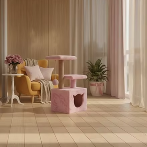 Grattoir pour chats Amistar Rose Tenderness de haute qualité, adapté à toutes les races et tailles de chats. - Product Image 6