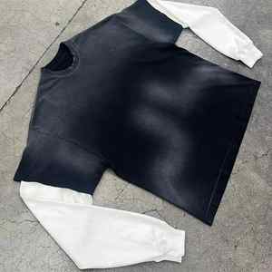 เสื้อยืดผ้าฝ้าย100% 10สีสำหรับผู้ชายฟิตเนสเลือกได้ - Product Image 5