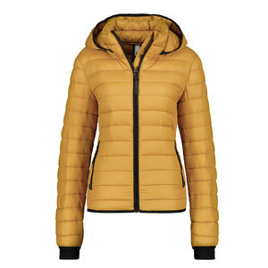 Veste matelassée d'hiver personnalisée, chaude, en gros, fermeture éclair, taille plus, courte, imperméable, coupe-vent, rembourrée, longue - Product Image 3