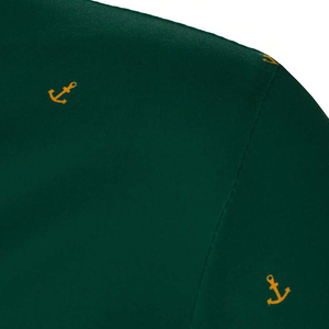 Camisa informal de verano de manga corta para hombre, 100% algodón, transpirable, poliéster, detalle de botones, patrón sólido para uso diario - Product Image 4