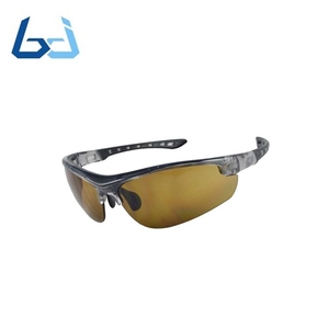 Borjye J99B Lunettes de soleil rectangulaires à monture rouge noire résistante à la buée - Product Image 5