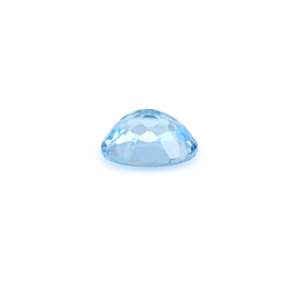 Topacio Azul Suizo Natural de 6.3 Quilates, Gema de Cristal Facetada, Corte Ovalado Personalizado, Gema Mineral Calibrada - Product Image 3