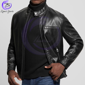 แจ็กเก็ตหนังสำหรับผู้ชายดีไซน์ใหม่ล่าสุด - Product Image 4
