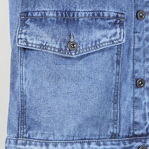 Transpirable hecho en material de alta calidad Hombres Chaqueta vaquera de gran tamaño Superventas Hombres Chaqueta vaquera de gran tamaño para adultos - Product Image 6