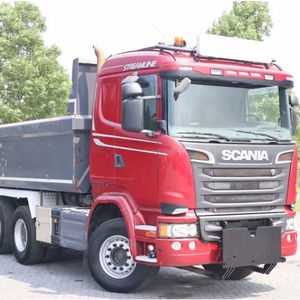 Camion Ribaltabile Usato Scania R580 V8 del 2014, Euro 2 Diesel, Manuale, 4x2, Carico Utile 7.5T, Guida a Sinistra, Veicolo Commerciale Nuovo con Scarico Posteriore - Product Image 1