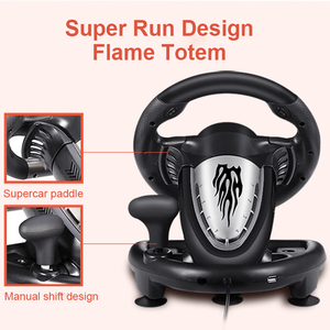 Gran oferta, volante <span class=keywords><strong>de</strong></span> juego con cable <span class=keywords><strong>de</strong></span> 180 grados, naranja/negro, con Pedal, <span class=keywords><strong>para</strong></span> XB One PC/P3/P4/Switch, gran oferta - Product Image 6