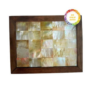 Wholesale Natural Raw Mother of Pearl Shells White and Yellow and Black MOP - Product Image 5