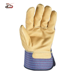 Gants Gants en cuir à usage intensif Gants de travail en cuir pour l'extérieur Mécanique Travail du cuir - Product Image 2