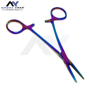 คีมจับมุ้งกันยุงหลากสี 5.5 นิ้ว คีมตรง สแตนเลส สำหรับงานผ่าตัด งานอดิเรก งานฝีมือ ขายส่ง - Product Image 5