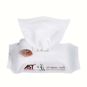 Lingettes démaquillantes en coton doux AST, 20 feuilles, OEM/ODM et étiquette privée disponibles - Product Image 3