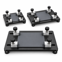 Support de réparation de carte mère réglable en aluminium anodisé CNC personnalisé pour la soudure de cartes logiques de téléphones mobiles OEM