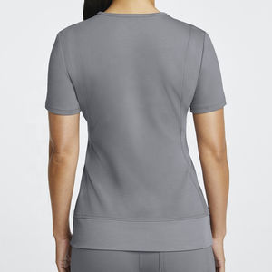 Directo de fábrica hecho médico Scrub Spandex estiramiento uniformes de moda médico enfermería transpirable Scrubs uniformes - Product Image 3