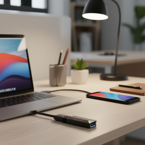 Cable Adaptador USB OTG Negro Conector para Computadora 00200312 - Product Image 3