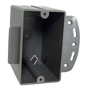 กล่องยึดแบบไม่ใช่โลหะ RAC 2-Gang สำหรับโครงเหล็ก ได้รับการรับรองมาตรฐาน UL - Product Image 3