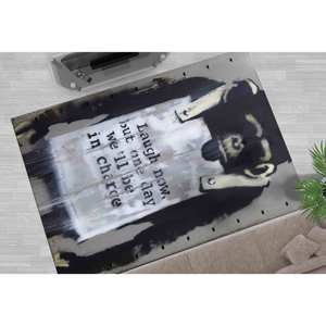 Alfombra Estampada - Diseño Único de Mono para Decoración Moderna del Hogar, Alfombra de Terciopelo - Product Image 1