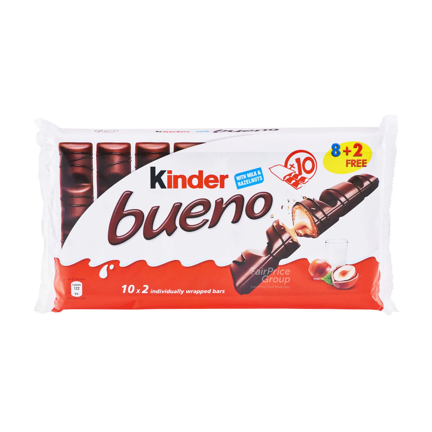 Kinder Bueno предлагается для глобальной отправки на кондитерские рынки