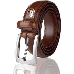 UNIQUE GYM WEAR - Cinturón de Cuero Vacuno Personalizado para Hombre, Hebilla de Acero Antiarañazos, Estilo Vintage, Ligero y Duradero, Venta Directa de Fábrica - Product Image 3