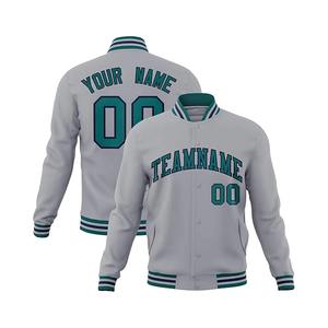 Veste universitaire en coton de haute qualité pour hommes hiver chaud col montant personnalisé brodé nom numéro OEM Service - Product Image 2