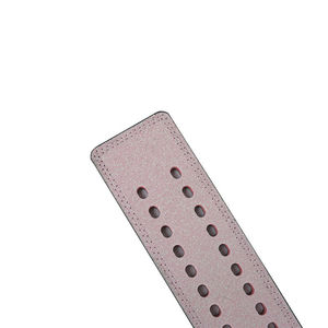 เข็มขัดพยุงตัวเครื่องออกกำลังกายหนังวัวแบบมืออาชีพเข็มขัดยกน้ำหนัก - Product Image 2