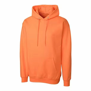 Sudadera de gran tamaño desgastada vintage al por mayor para hombre, lavada con ácido Sudadera con capucha recortada de peso pesado de 500Gsm, bordada, teñida lisa - Product Image 3