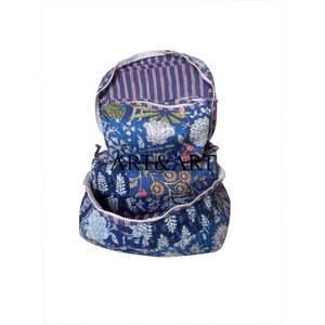 Ensemble de toilette fonctionnel à 3 pièces avec fermeture éclair, tissu en coton élégant, poignée douce écologique, sac organisateur de maquillage multi-usages - Product Image 5