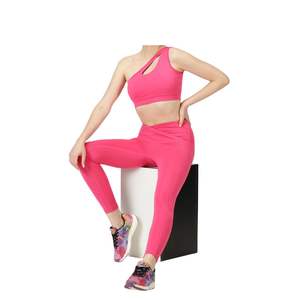 Professional Manufacture Adults Yoga Set Lightweight Crop Top <b>Legging</b> Best Design Workout Gym Fitness Plus Size Shorts Solid - Product Image 5