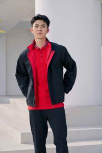 Unisex Premium Reversible 240gsm Alta Densidad Algodón Poliéster Chaqueta de abrigo en blanco Casual Diseño sólido J08 - Product Image 3