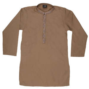 Traje Shalwar Qameez para Niños - Beige - Product Image 3