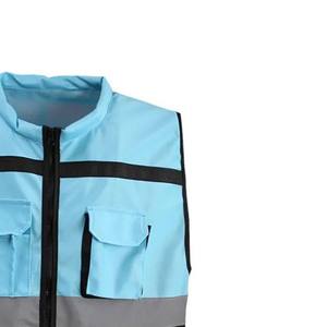 เสื้อกั๊กไฮวิสของผู้ชายเสื้อเชิ๊ตราคาแบบลำลองระบายอากาศได้ดี - Product Image 5