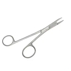 Portaagujas Gillies de Acero Inoxidable, Instrumento Quirúrgico con Tijeras para un Sujeción y Corte Precisos de Agujas - Product Image 1