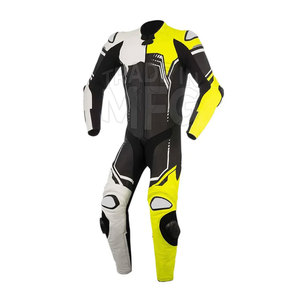 Combinaison de moto en cuir pour hommes, meilleure vente à quantité minimale de commande basse, sur mesure, grande taille, costume de moto en cuir pour hommes, 2024 - Product Image 2