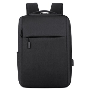 Venta al por mayor de mochila Oxford grande personalizada Casual Business multifuncional resistente al agua Puerto USB poliéster forro cremallera - Product Image 3