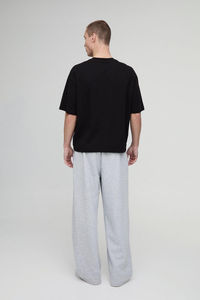 Luxury Men's Heavy Cotton Drop Shoulder <b>T</b>-<b>Shirt</b> <b>Oversized</b> Loose Fit with Custom Logo <b>Plain</b> Blank Stock <b>T</b>-<b>Shirt</b> - Product Image 3