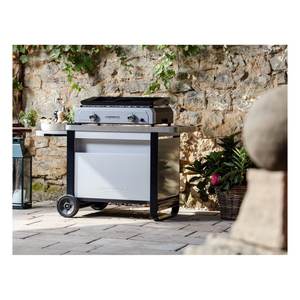 Chariot de barbecue Deluxe ATTITUDE Silver (120x63x73cm) Carrello pour 2000036959 Accessoires de barbecue - Product Image 3