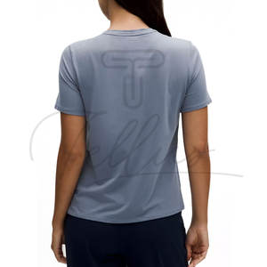 Venta Directa de Fábrica, Camisetas de Mujer Más Vendidas, Estampado Ecológico de Verano, Color y Logotipo Personalizados, Hecho en Pakistán - Product Image 2