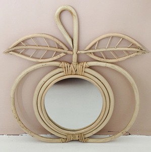 Vietrustic Certified Supplier Wall Accessories <b>Bamboo</b> Rattan <b>Mirror</b> For Collection Set - Product Image 4