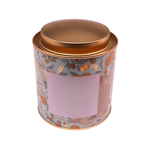 กล่องเก็บชาทรงกระบอกดีบุกคุณภาพสูง-สำหรับเก็บชาขาวและชาดำ ภาชนะปิดผนึก - Product Image 3