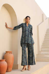 Conjunto de diseño atractivo para mujer, conjunto de algodón modesto para mujer a precio asequible de proveedor indio a precio de fábrica - Product Image 5