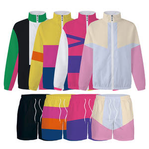 Conjunto de chándal cortavientos de la mejor calidad para hombre, conjuntos de dos piezas de talla grande hechos en Pakistán - Product Image 5