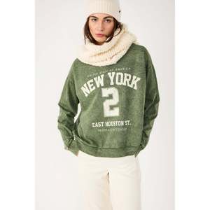 Sudadera Oversize Estampada de Algodón 100% para Uso Diario - Product Image 2