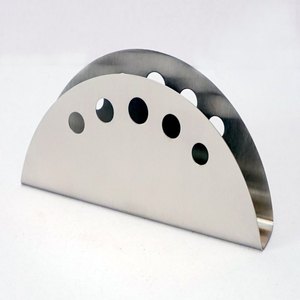 Wholesale Half-Shaped <b>Tissue</b> Box Napkin Holder Nickel Polish Home Office Restaurant Christmas Space Accessories Made Metal <b>Paper</b> - Product Image 3