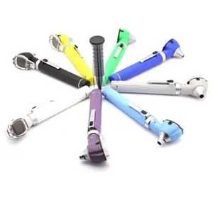 Mini poche fibre optique Otoscope LED oreille portée en acier inoxydable Diagnostic médical ORL Instrument Instruments chirurgicaux base - Product Image 3