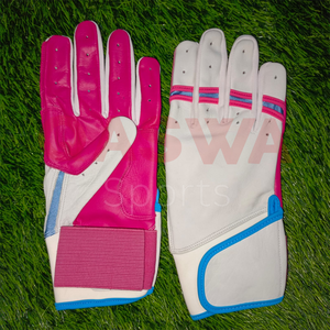 Gants de frappe de baseball de protection des mains confortables meilleurs gants de frappe de baseball à longue sangle réglable pour adultes - Product Image 1