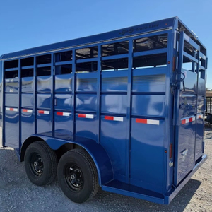 Remolque para Ganado de 30 pies y 3 Pisos, Usado, Estándar Austriaco, para Transporte de Caballos, Disponible para Venta al por Mayor - Product Image 1