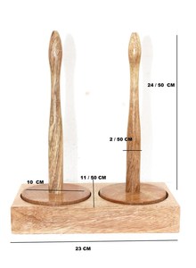 Soporte para hilo doble hecho a mano, kit de ganchillo, soporte para alimentador de hilo, soporte portátil con cremallera, soporte colgante para hilo de tejer - Product Image 6